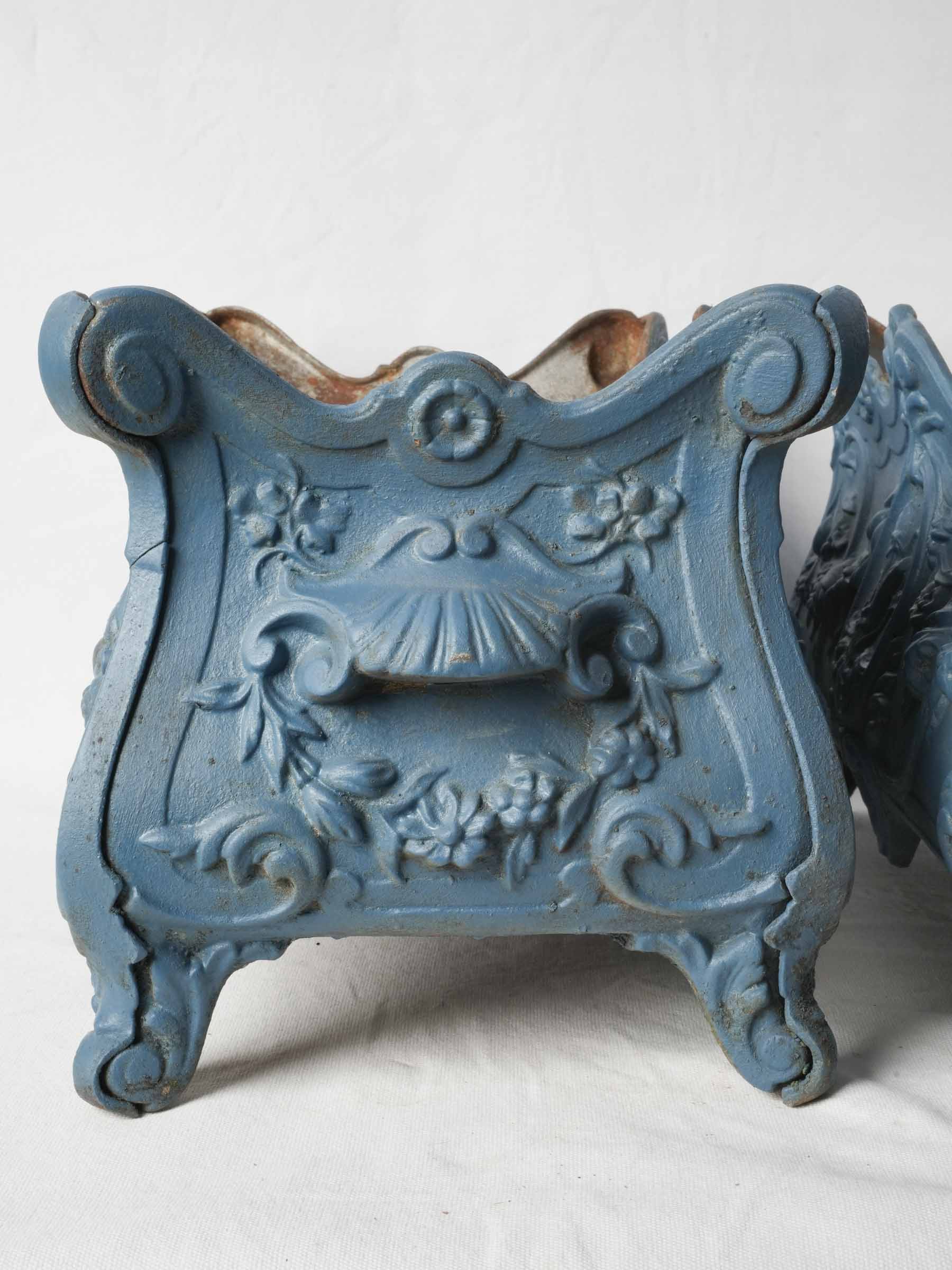 Ornate original sectional construction planters