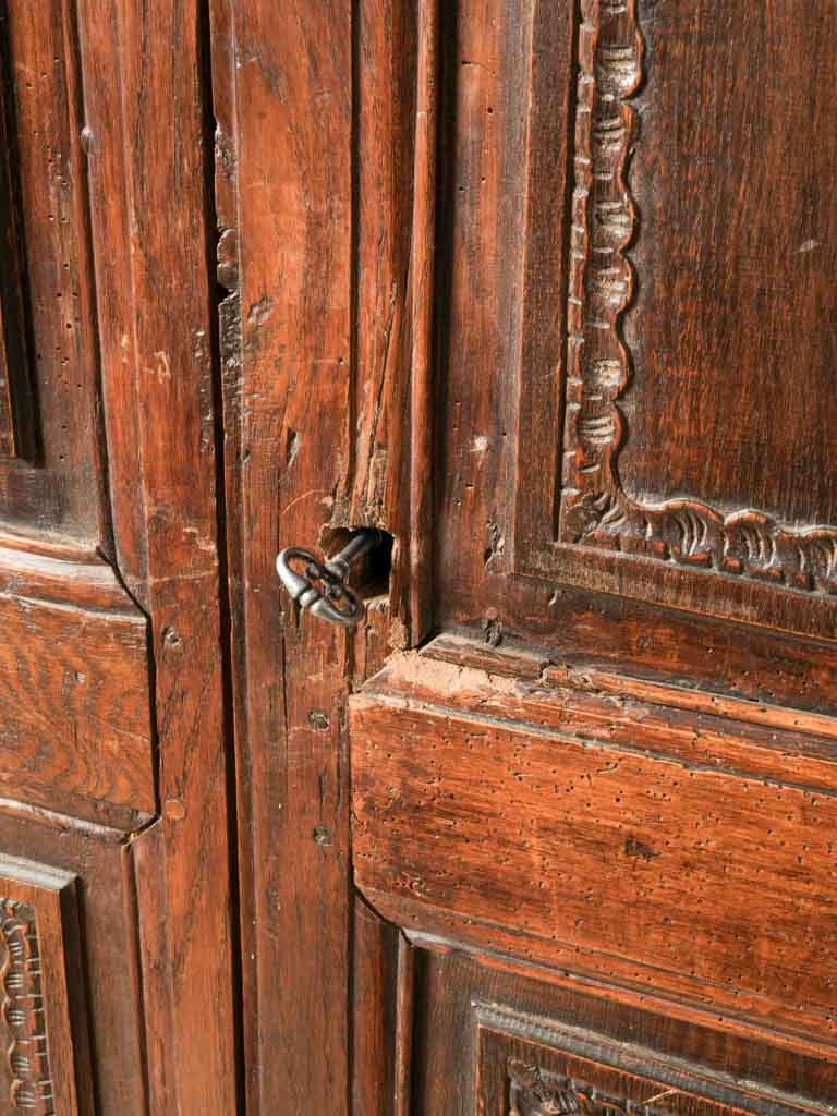 Vintage timeless solid wood armoire