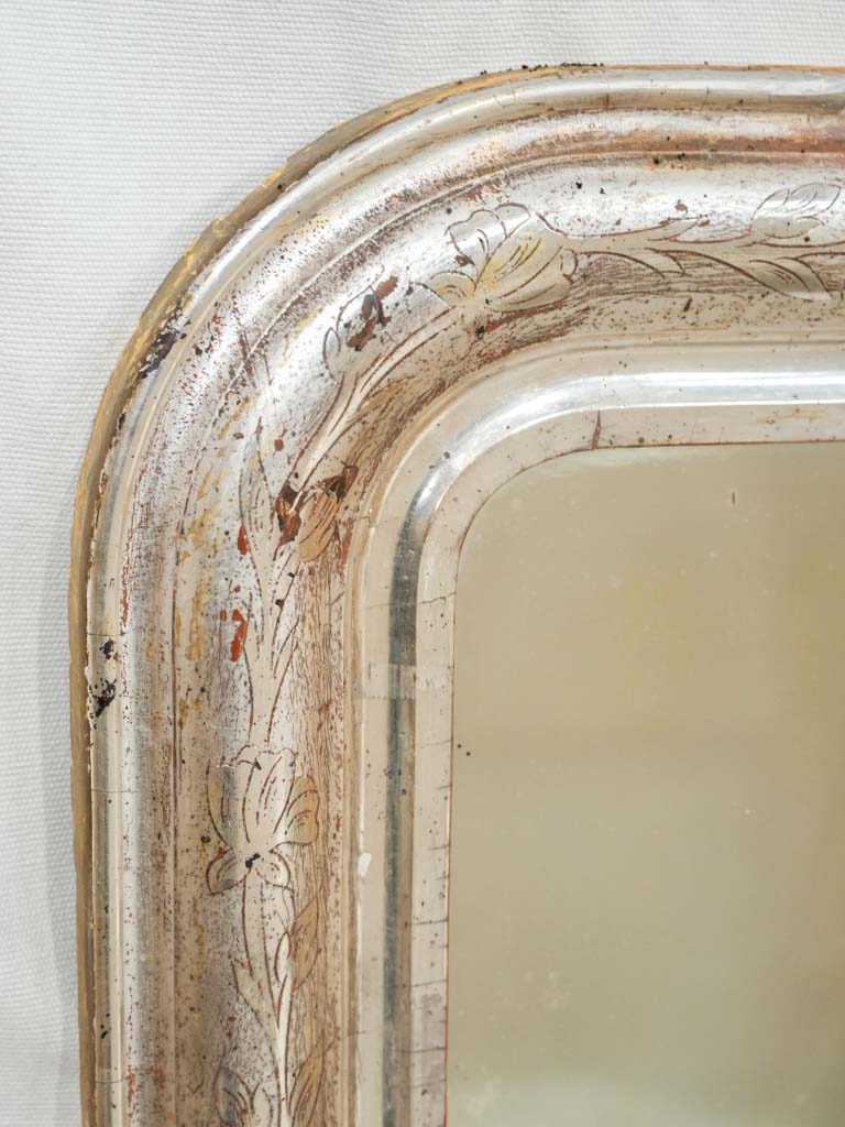 Original mercury glass mirror