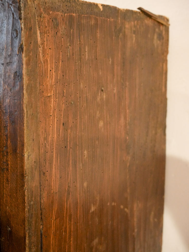 Intricately carved motif French armoire
