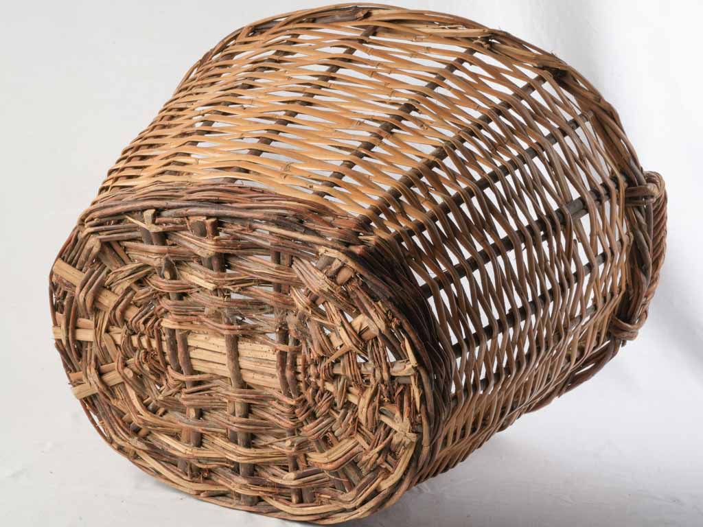 Rustic charm wicker basket