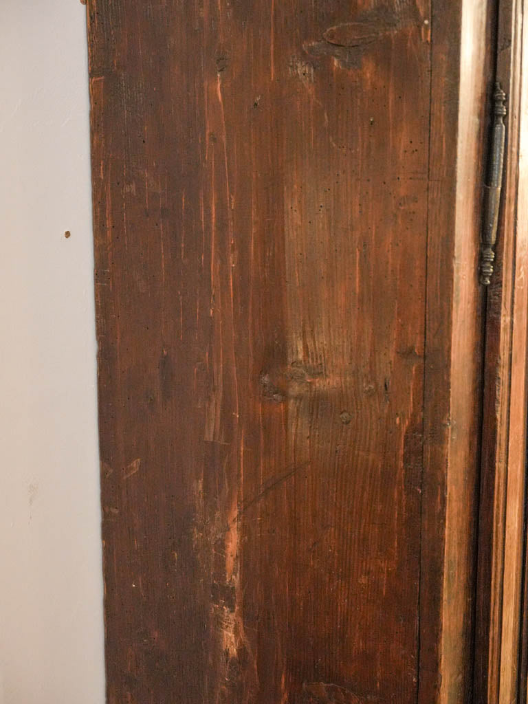 Historic elegant French wooden armoire