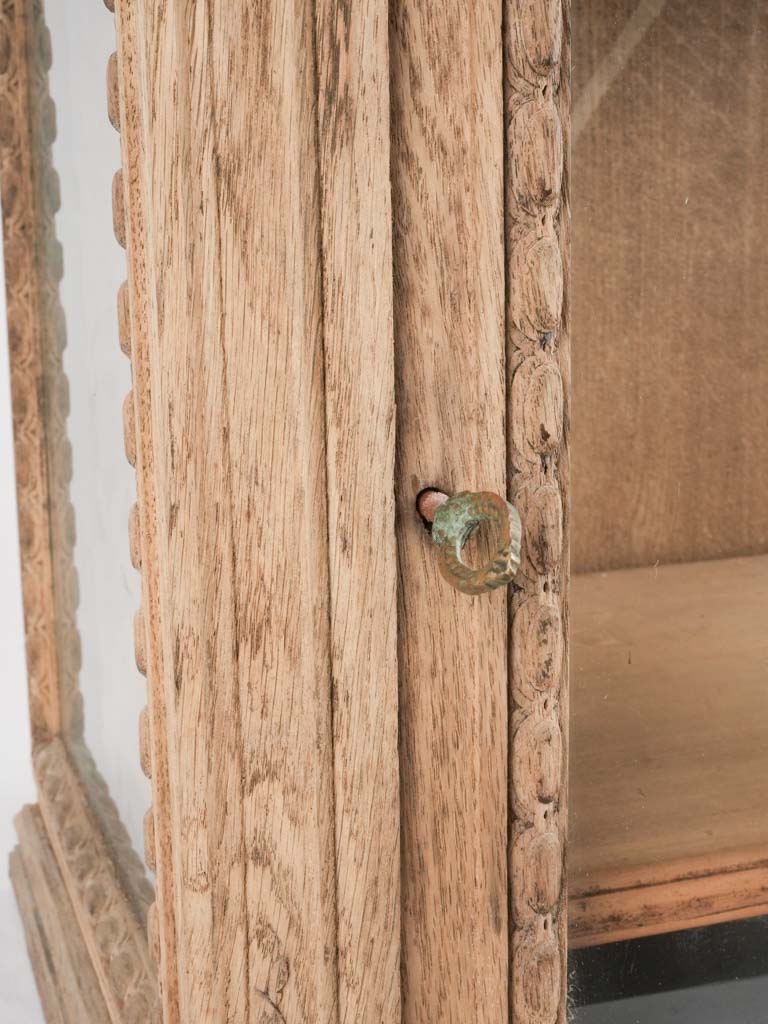 Oak display case from a church 22½"