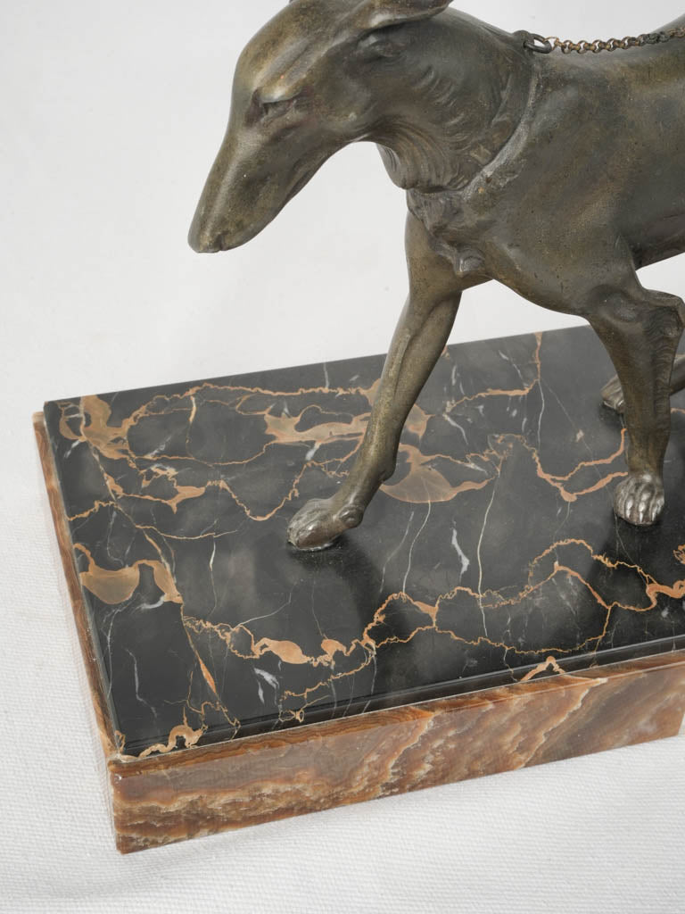 Serene expression Deco art sculpture