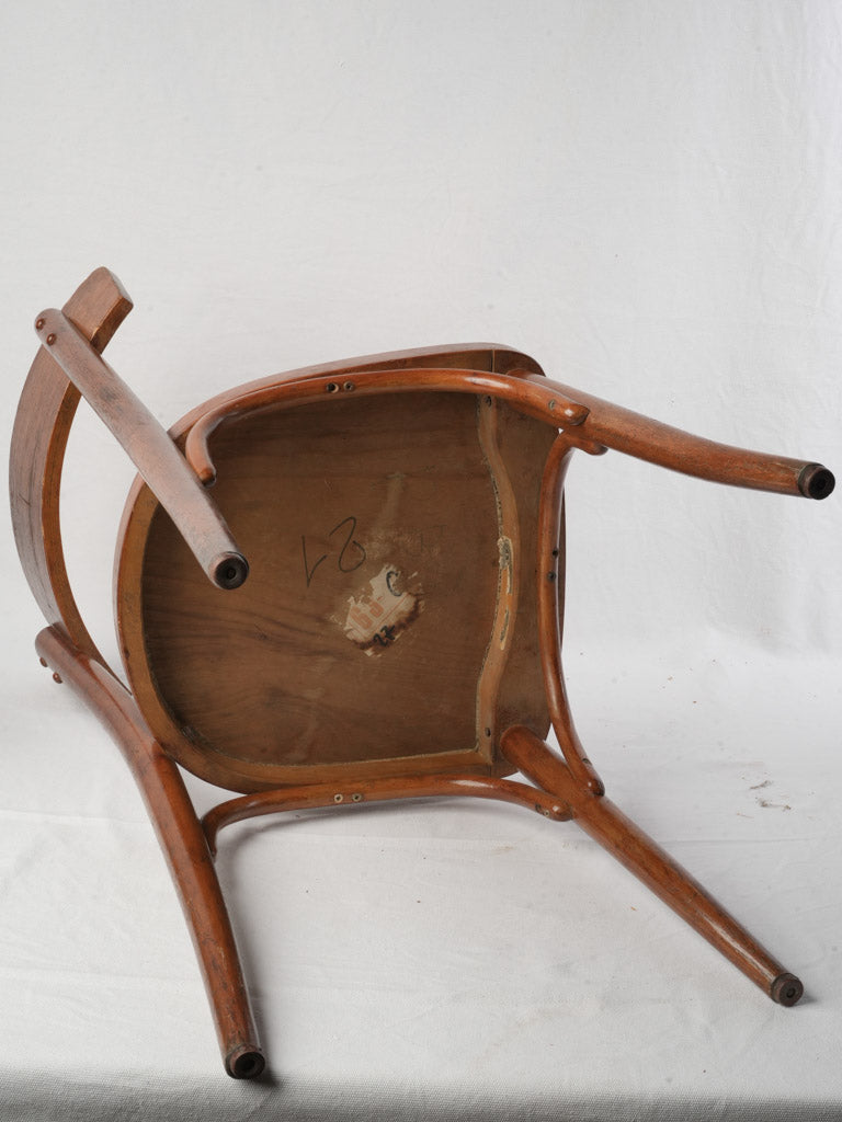 Collectible mid-century Thonet style chairs