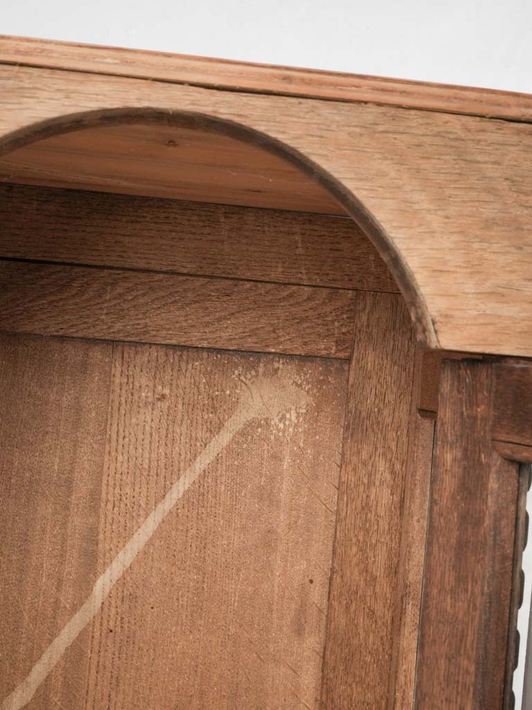 Oak display case from a church 22½"