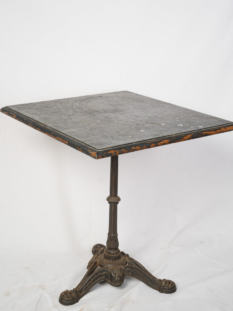 Charming patina French bistro table