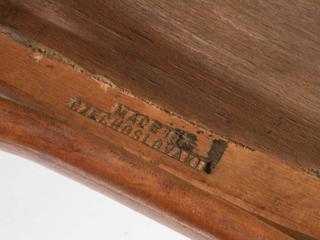 Classic vintage Thonet wooden chairs