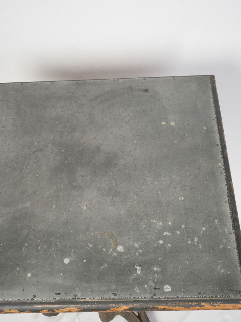 Distinctively crafted vintage café table