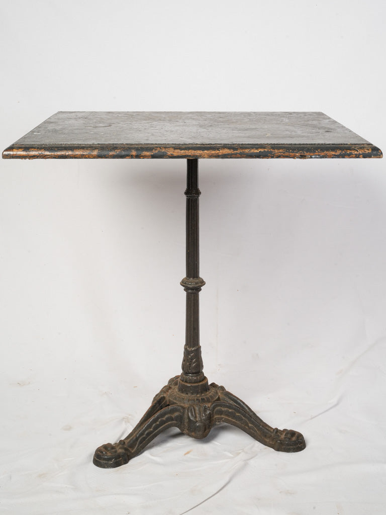 Vintage ornate French bistro table