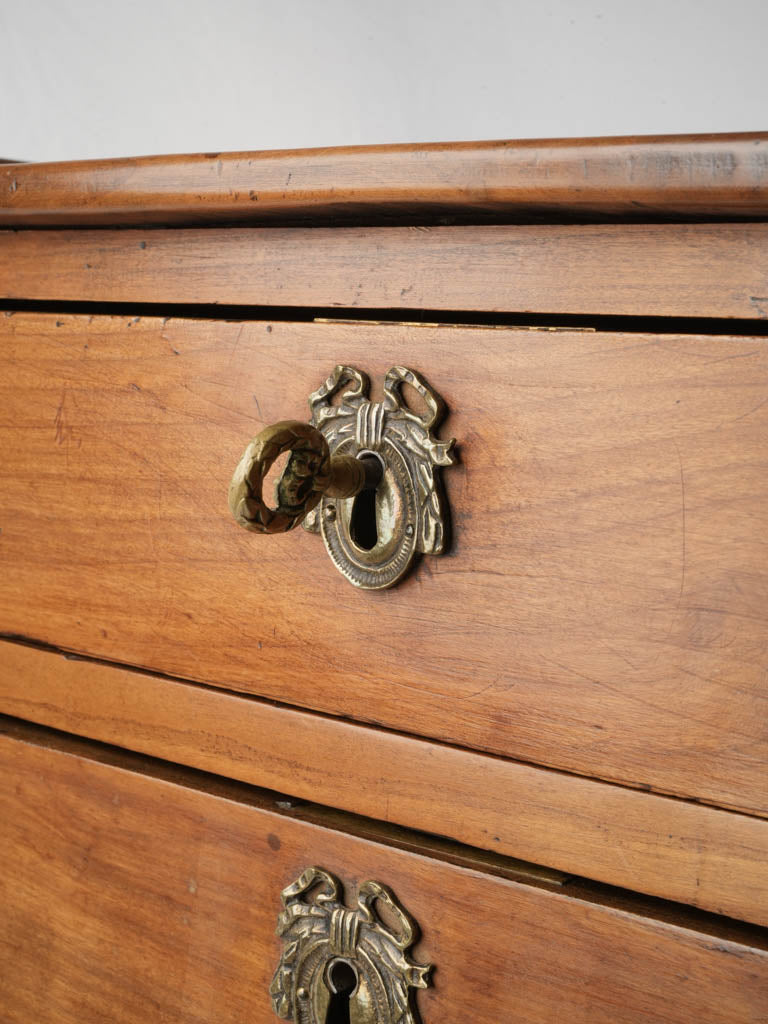 Historical walnut boudoir cabinet