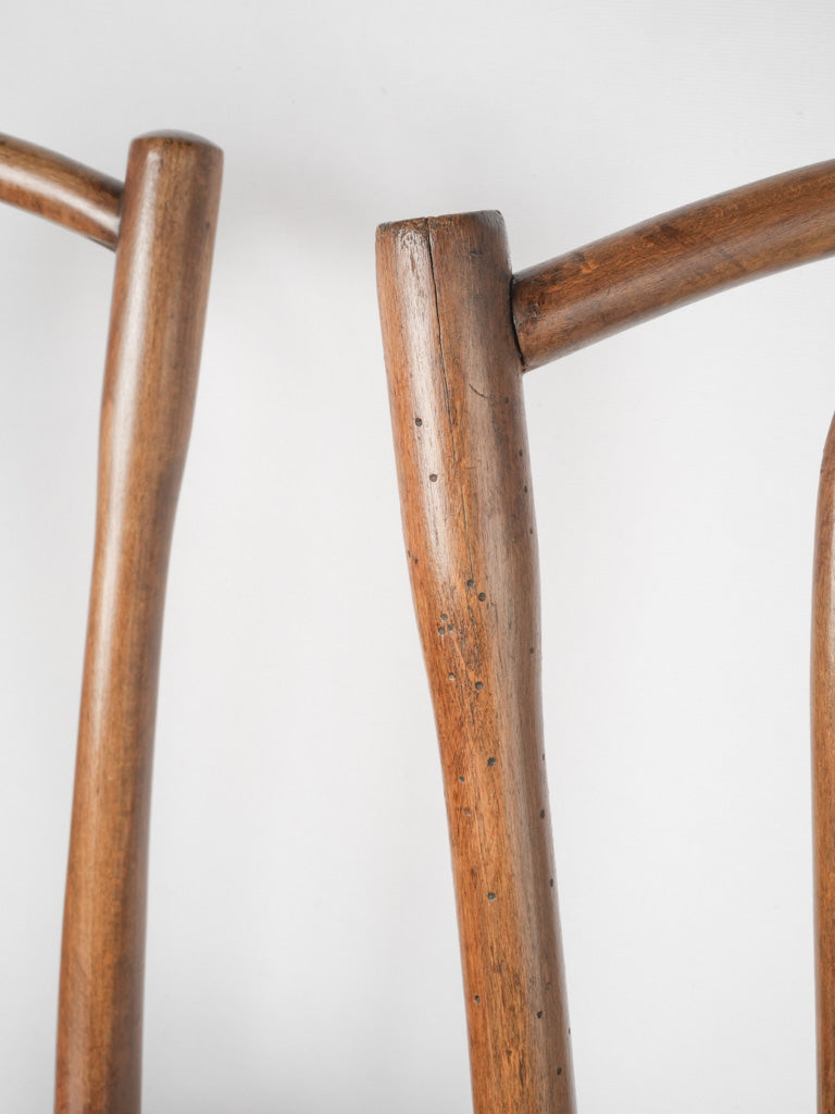 Vintage European bentwood bistro seating
