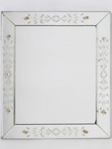 Elegant, vintage Venetian beveled mirror
