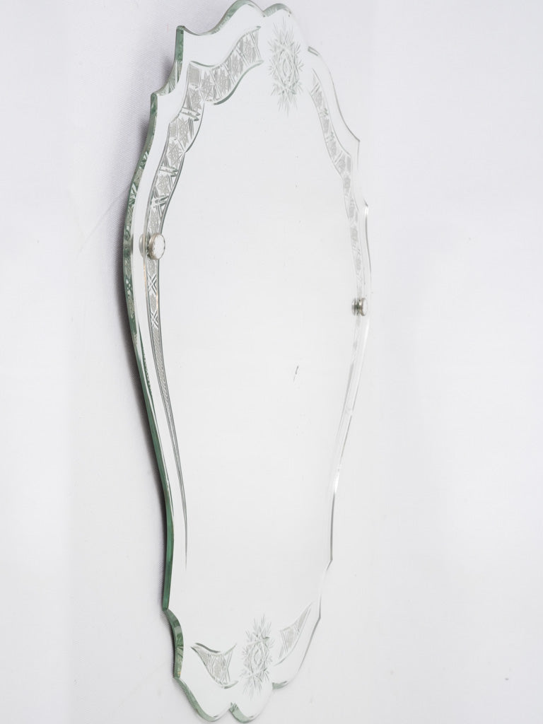 Shapely Venetian Decorative Mirror