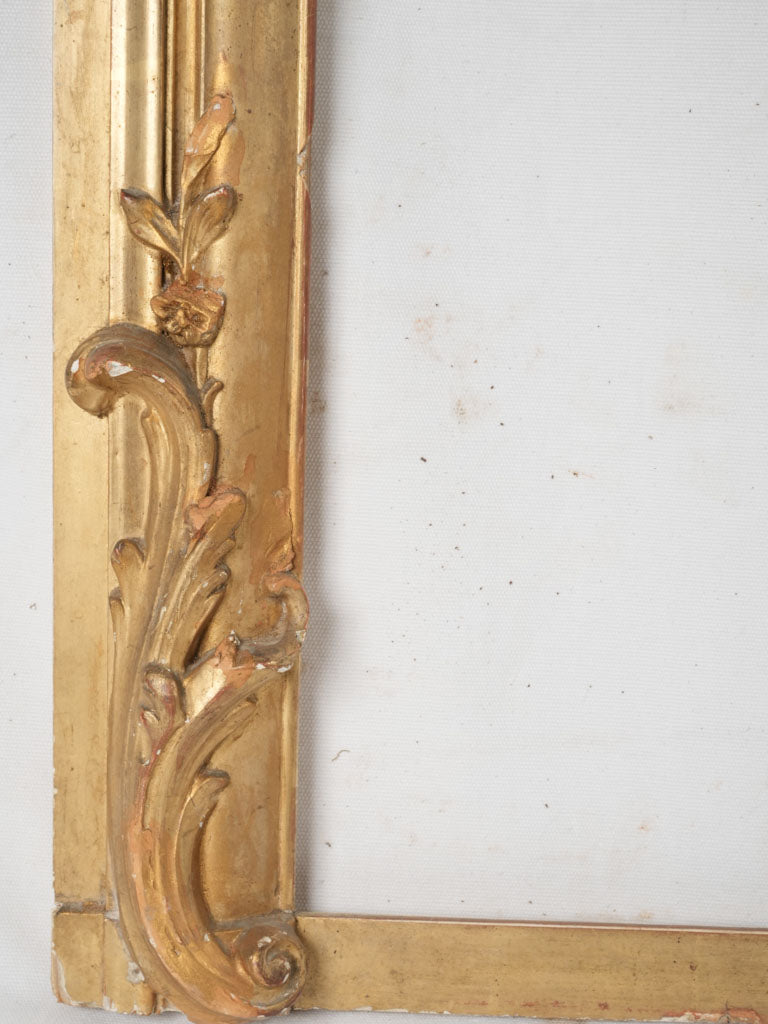 Lavish, ornamental early 19th-century gold frame