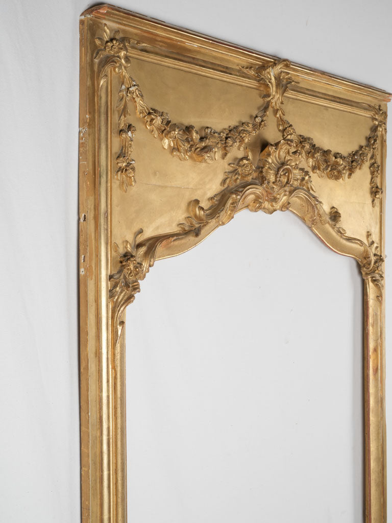 Vintage, grand gilded Louis XV frame