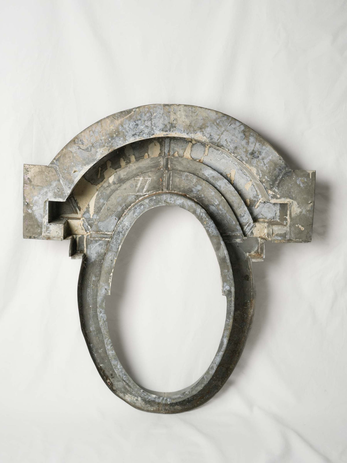 Authentic oxidized metal surrounds