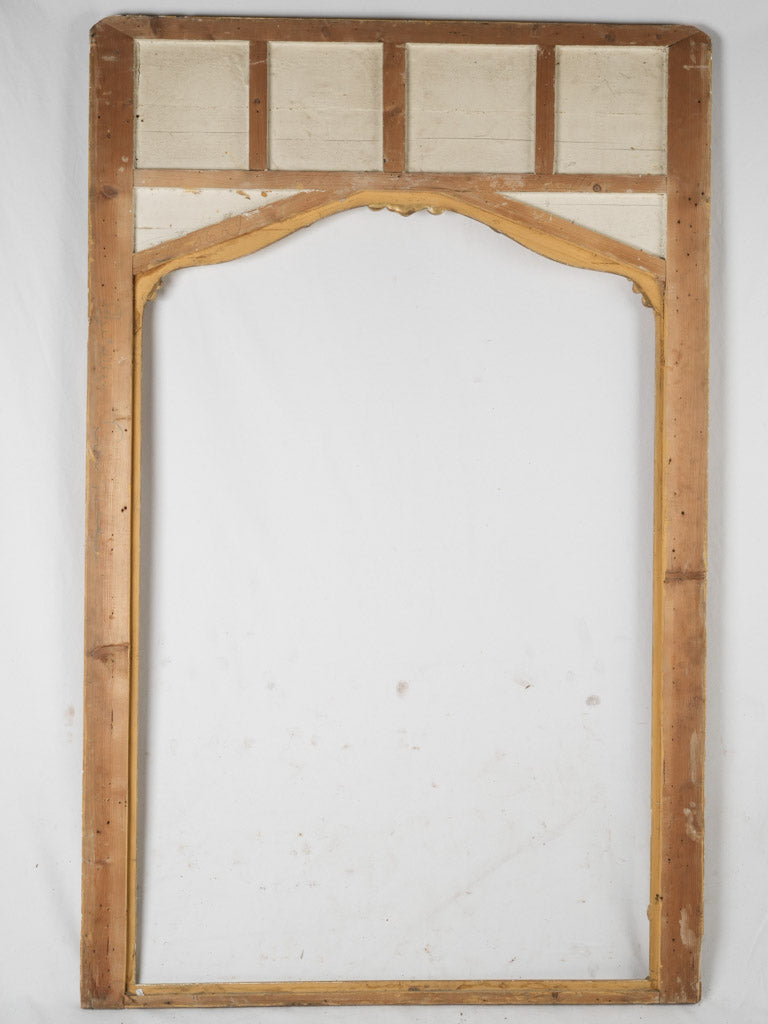Grand, opulent Louis XV-style gold frame