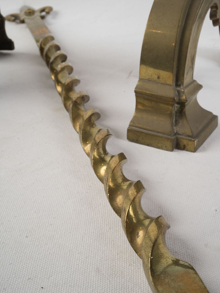 Luxurious Renaissance-inspired fire accessory