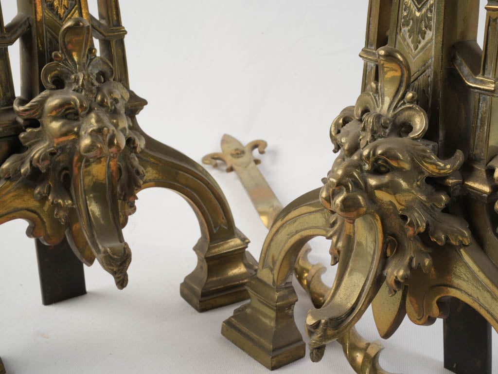 Grand ornamental design hearth collection