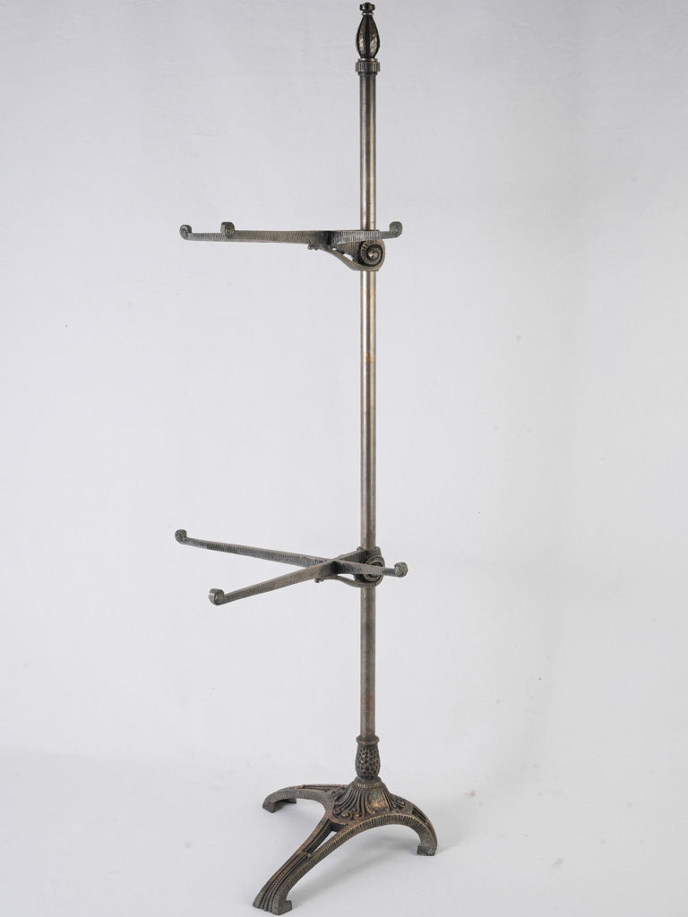 Elegant brass Art Nouveau display stand