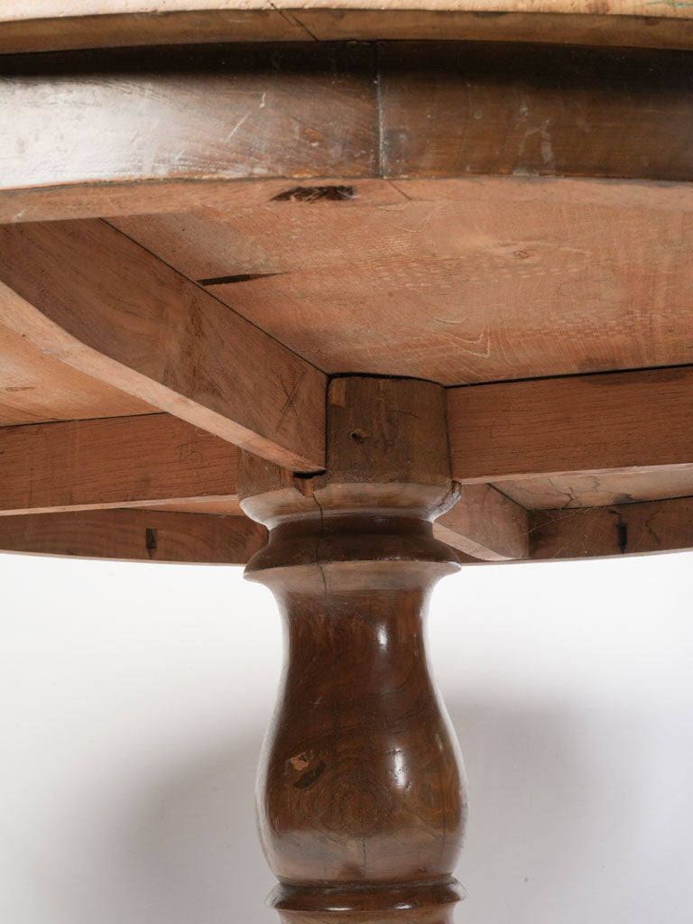 Vintage-inspired eclectic table