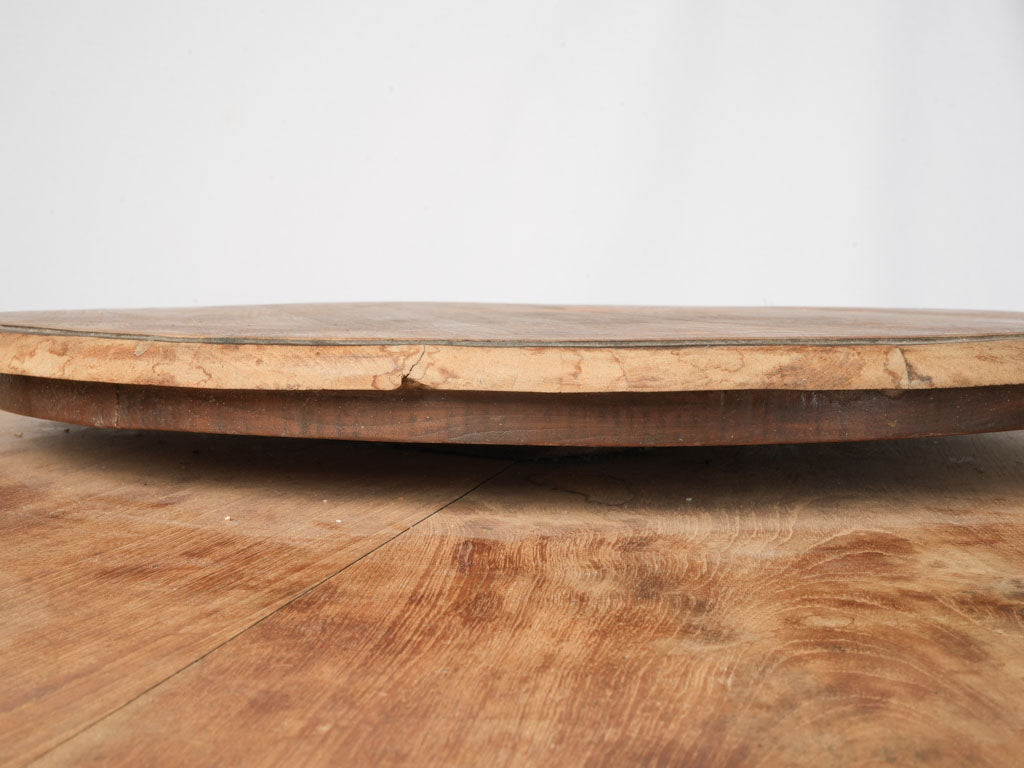 Rich mahogany color table