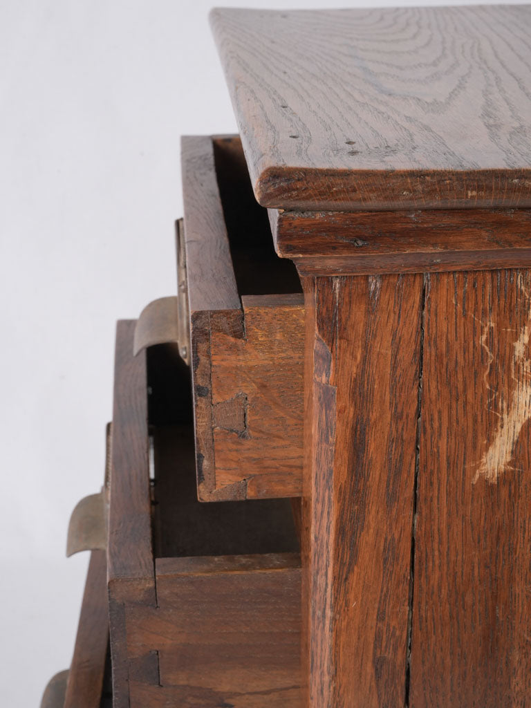 Distressed Wooden Desk Organizer