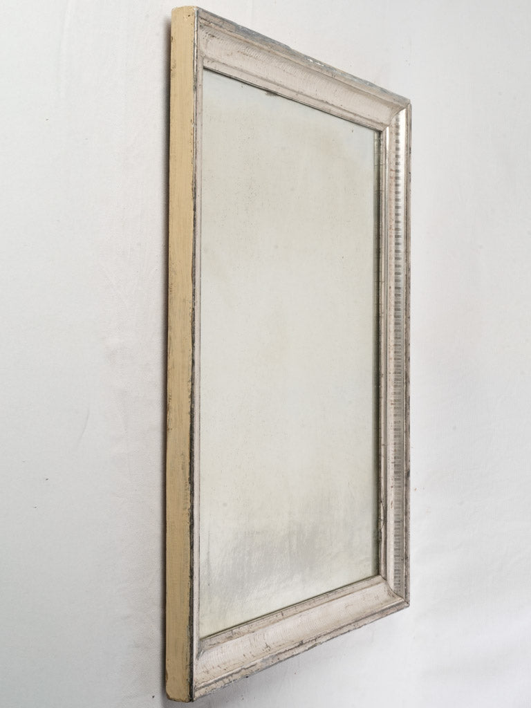 Timeless mellowed patina vintage mirror