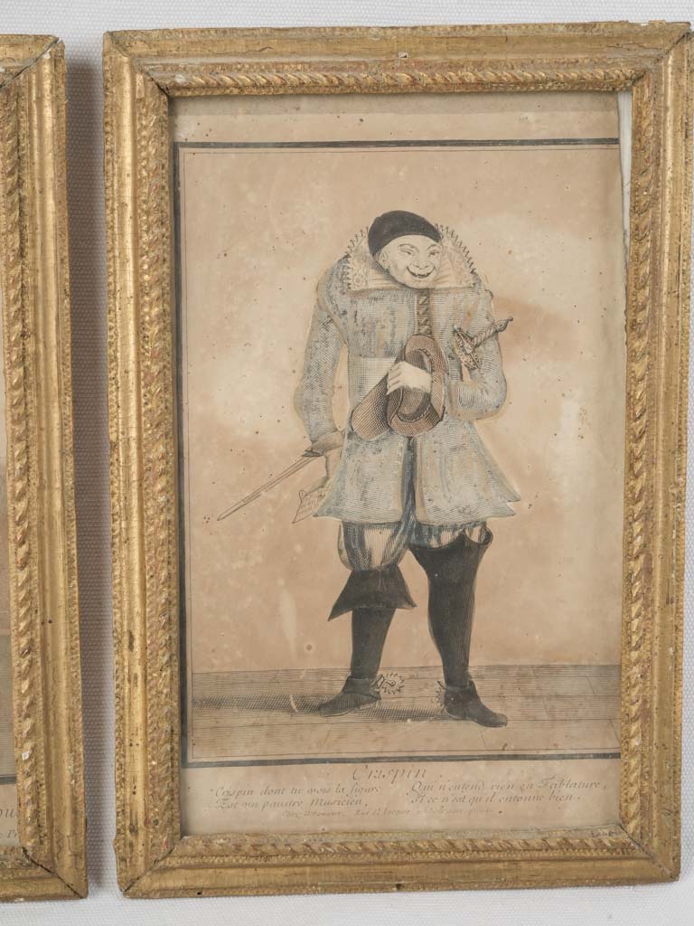 Historic theatrical costume artworks