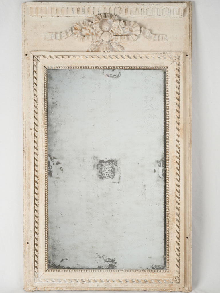 Elegant antique French wall mirror