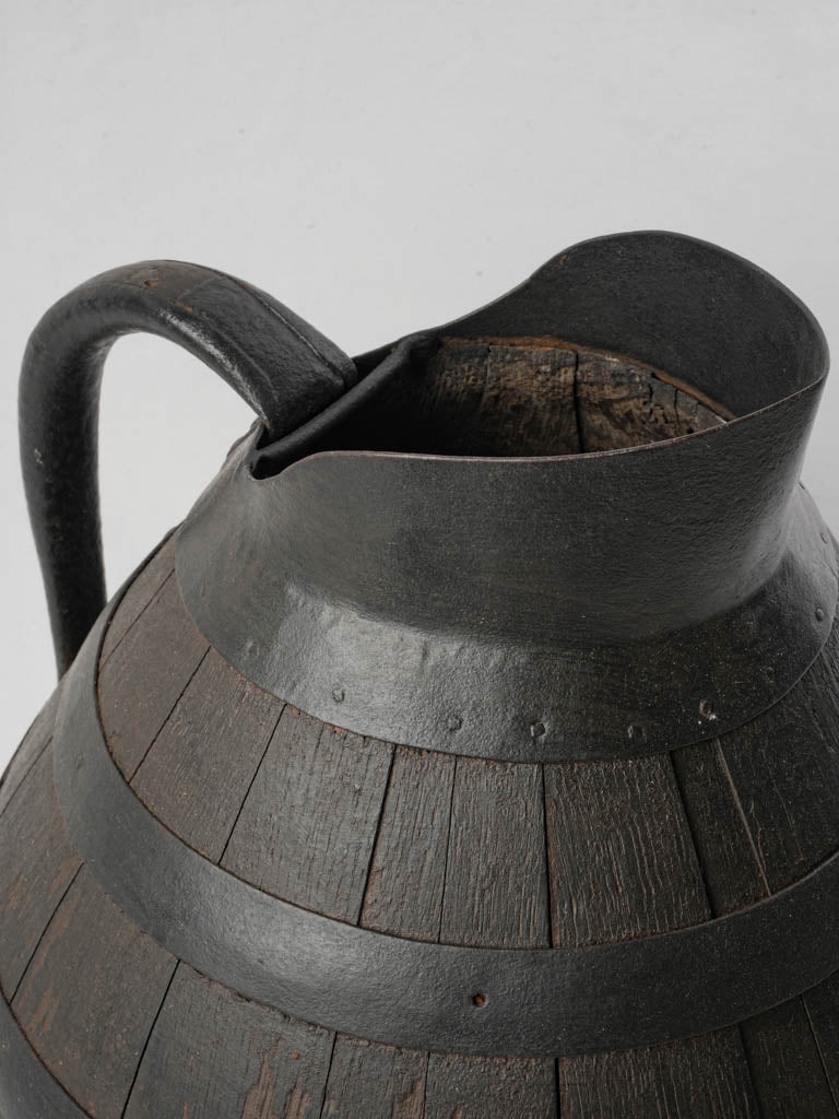 Rustic country-style statement pitcher