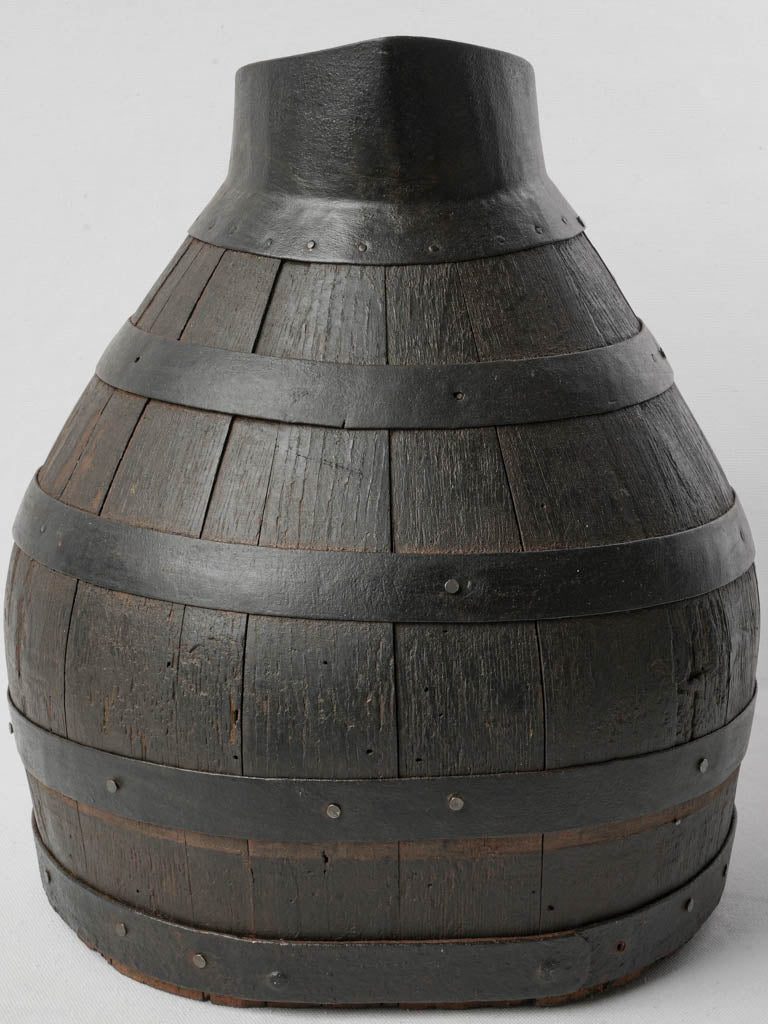 Sculptural French winemaking pitcher