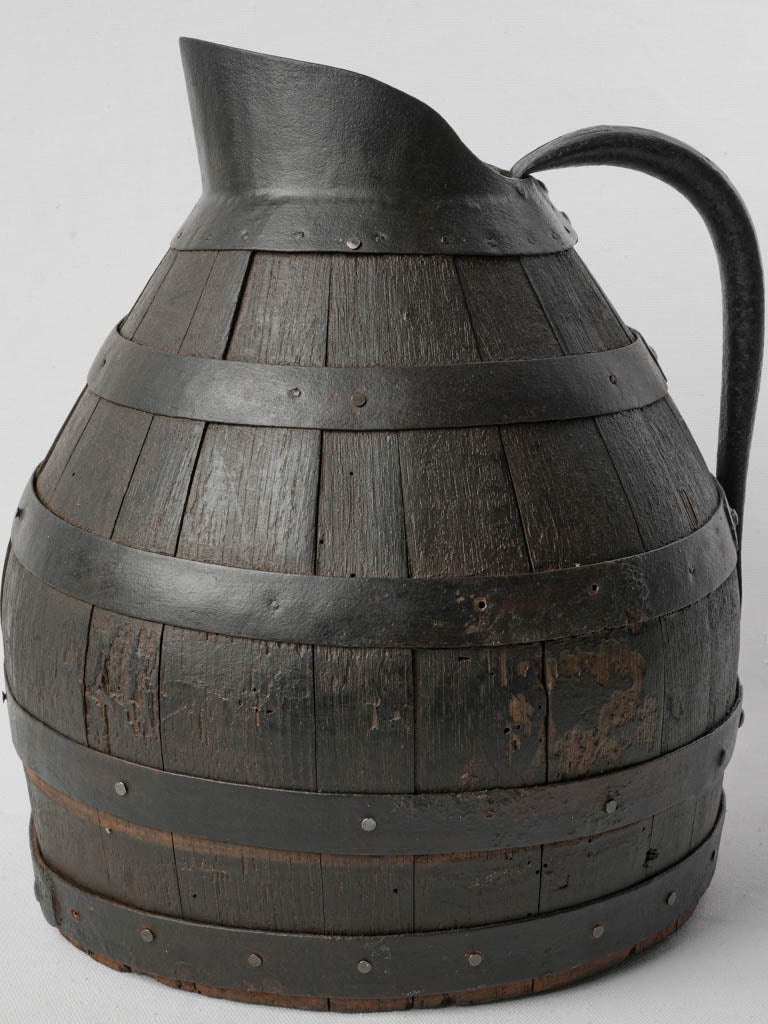 Evocative decorative antique pitcher