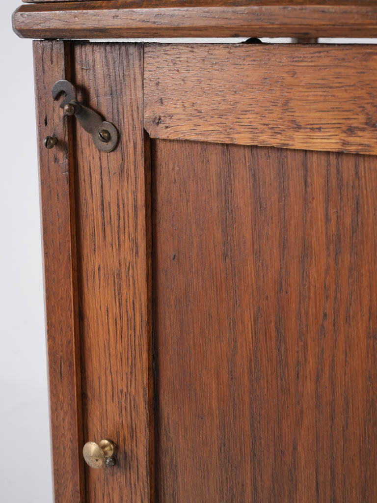 Refined oak Bayard Pens shelf