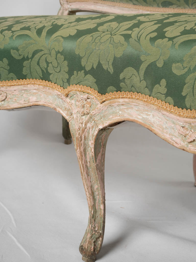 Ornate Louis XV two-person settee