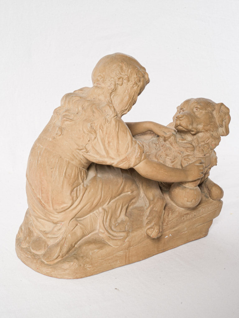 Historical modeled sculpture by Perron