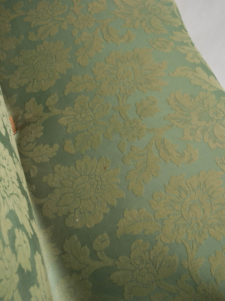 Stylish Louis XV green settee