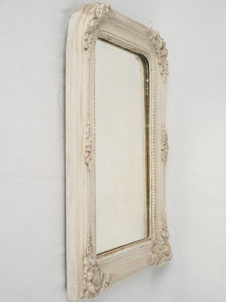 Distressed painted wood frame