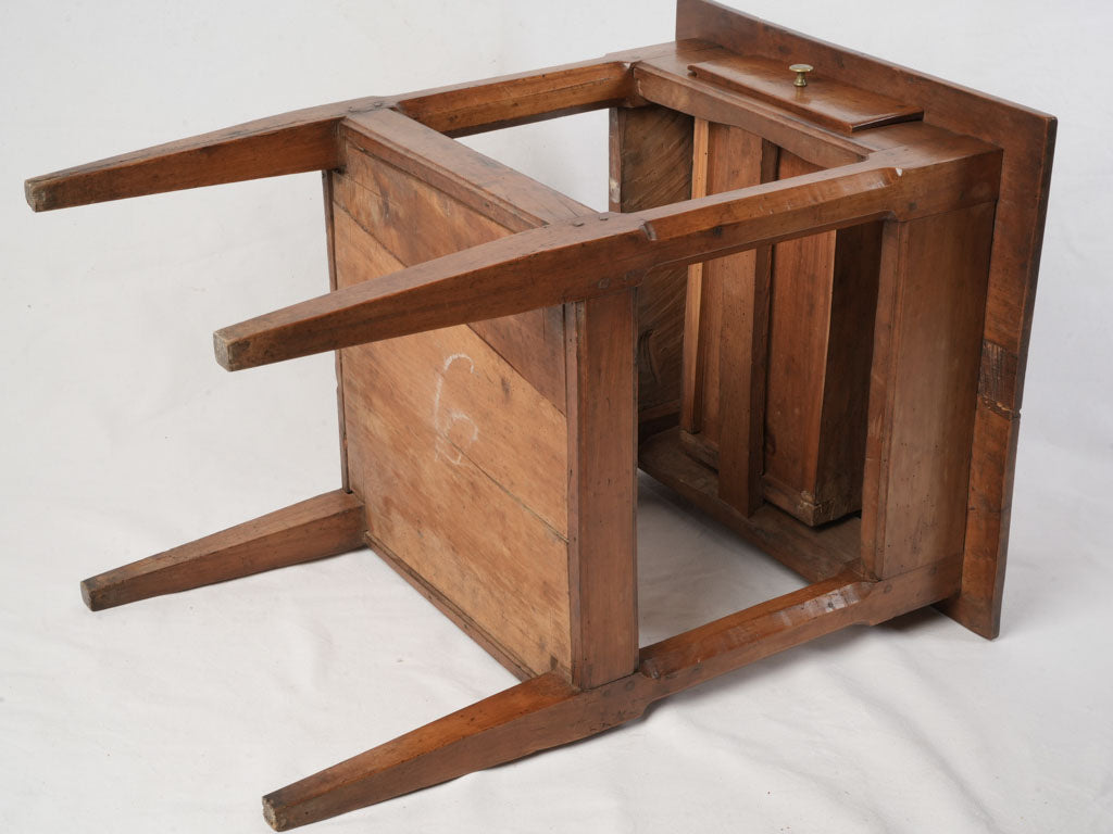 Petite French Cherry Side Table From The Early 19th Century - 20" x 20"
