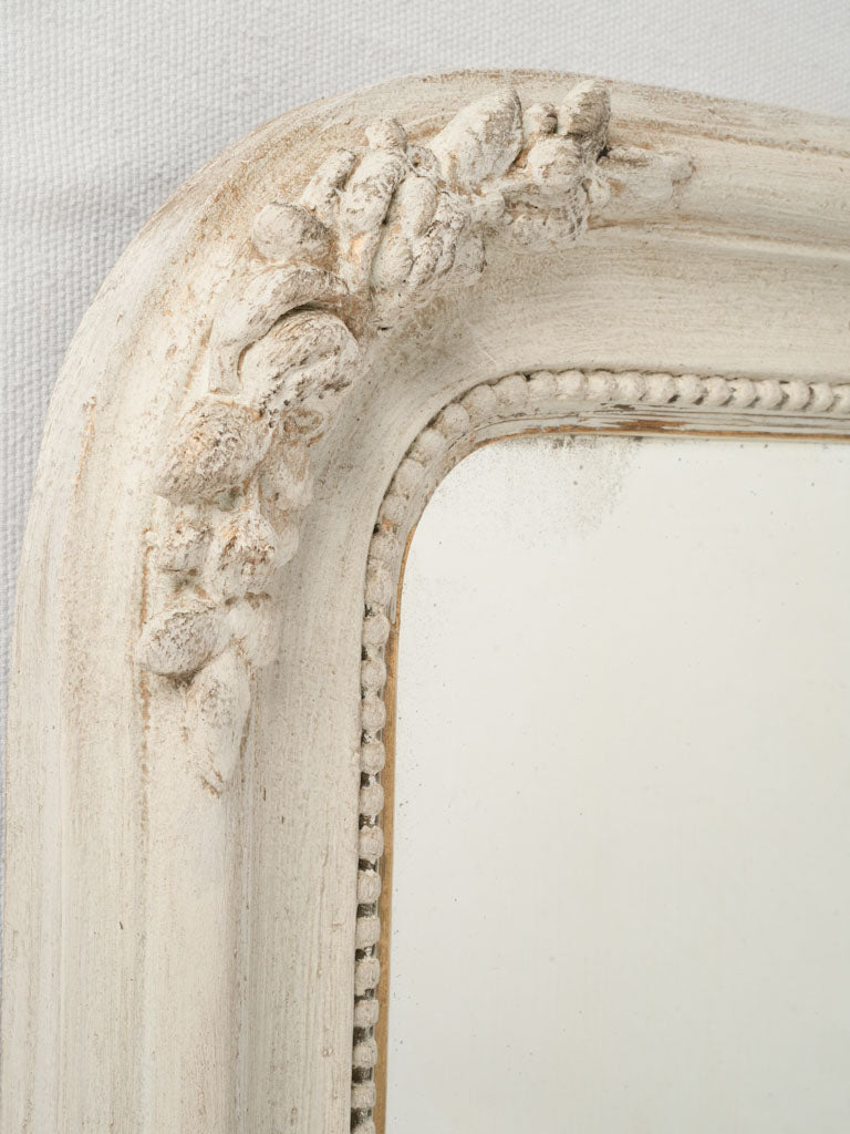 Romantic historic foxed glass