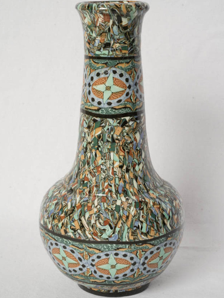 Collectible French crafted ceramic vase