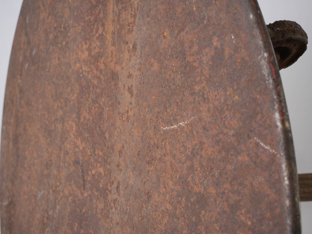 Traditional French metal garden table