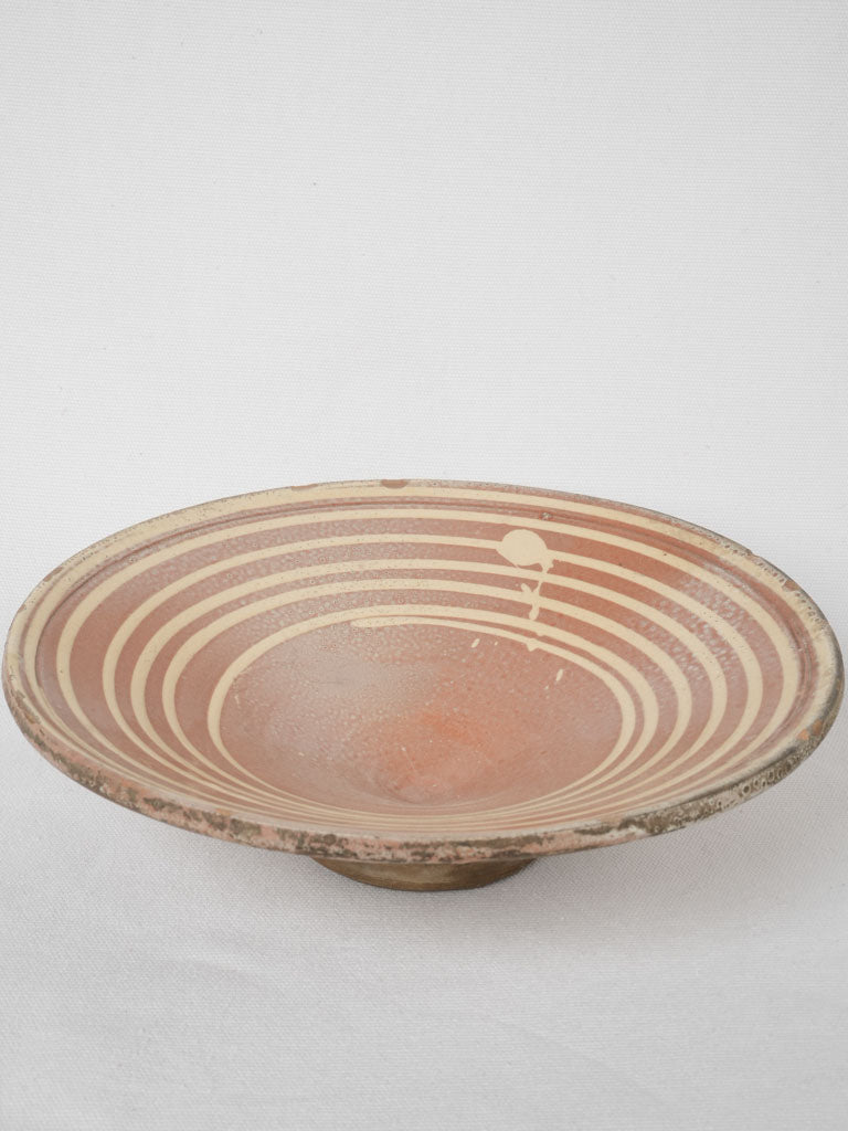 Provencal-style French footed omelet bowl