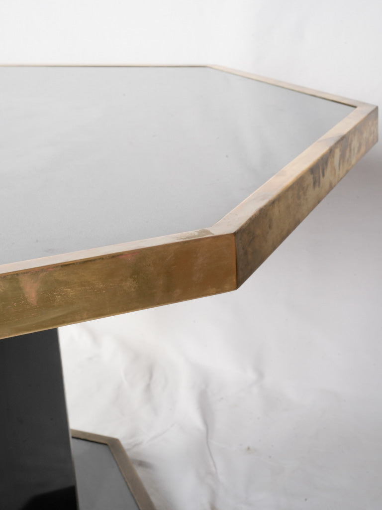 Glamorous mid-century dining table
