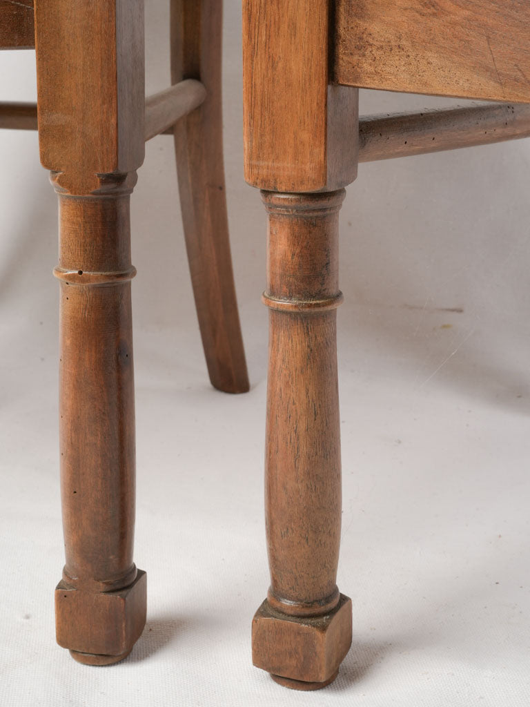 Set Of Six Early 19th Century Provincial Armchairs W/ Rush Seats