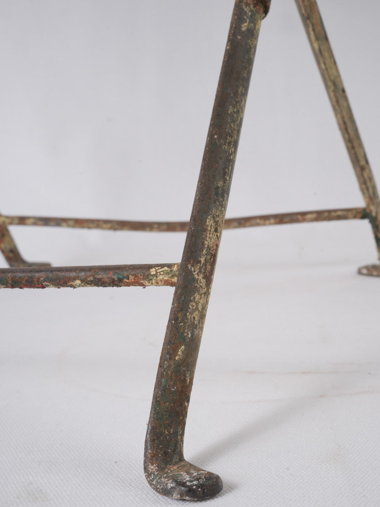 Timeless metal French garden chairs