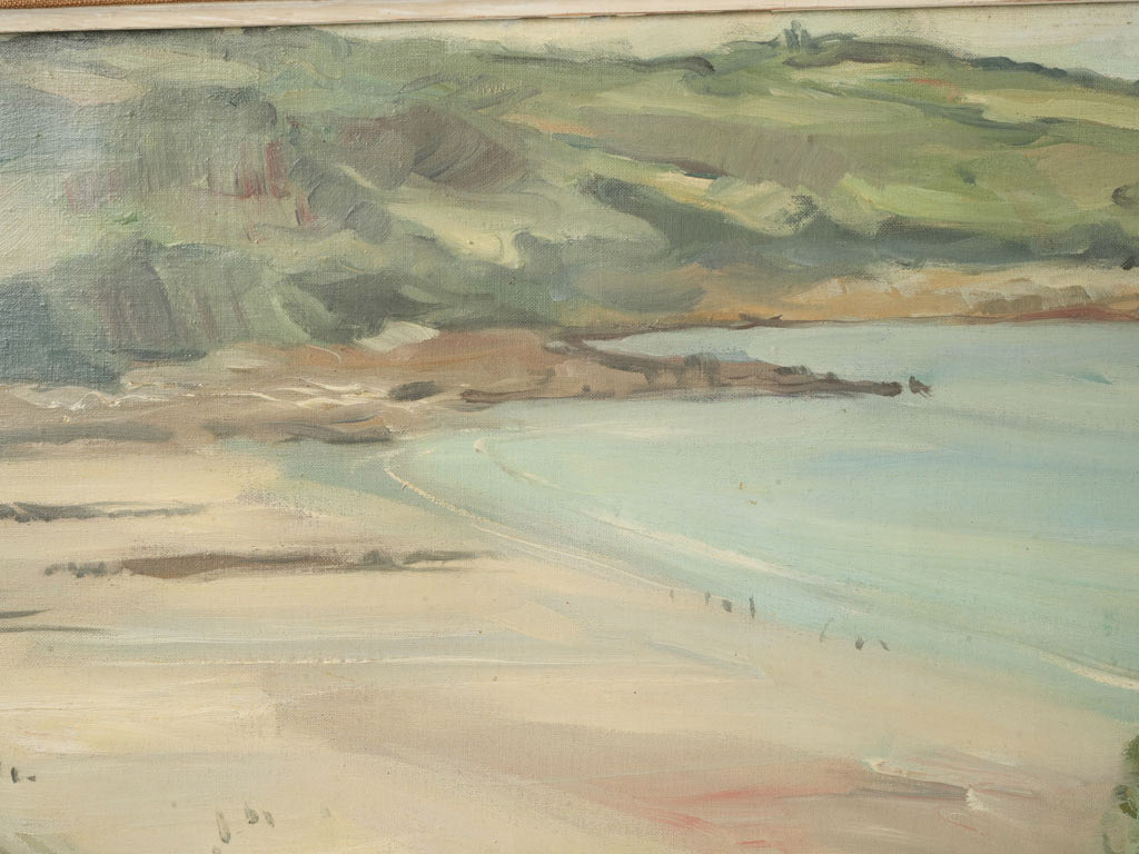 Textured brushwork regional art piece