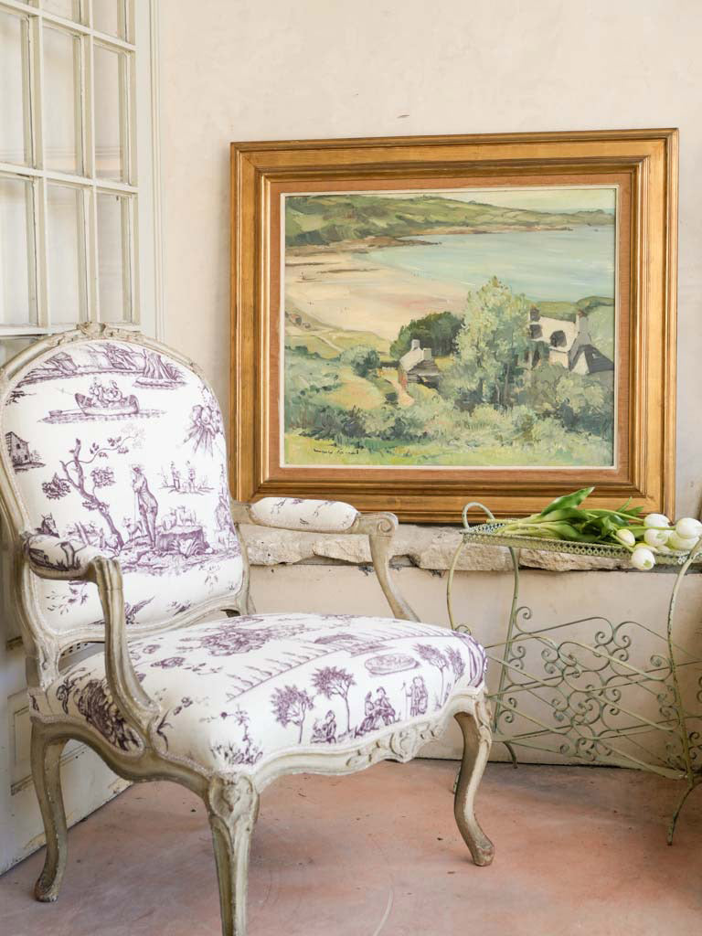 Serene Breton maritime artwork canvas