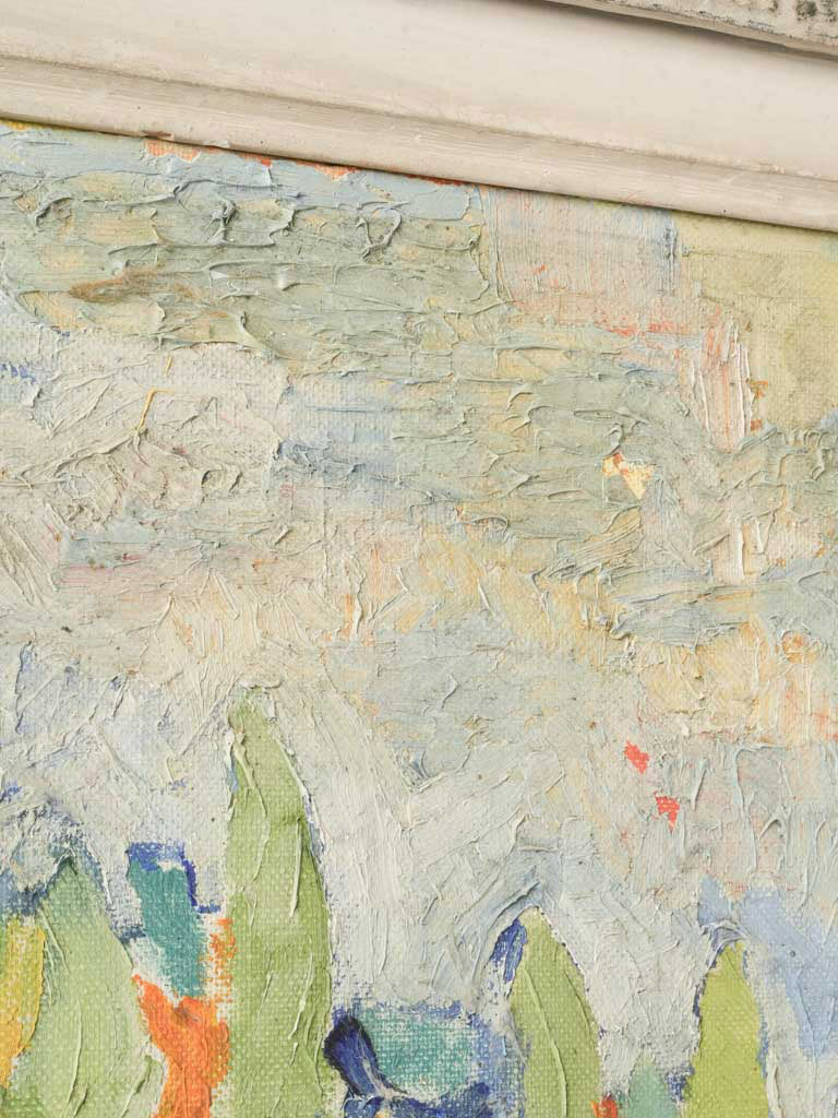 Animated near-abstract landscape art